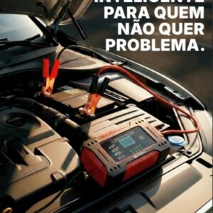 Carregador Inteligente De Bateria Automotiva Several Importados 12v Portátil Rápido Para Carro Moto E Veículos Several